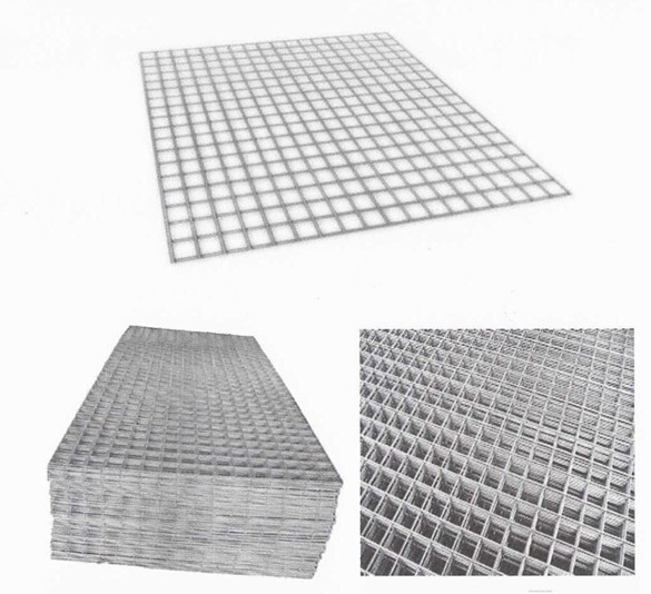 GALVANIZED IRON WELDED MESH
PANEL -1.2 X 2.4m, Silver